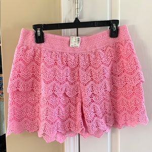 Justice girls 14/16 plus shorts, NWT